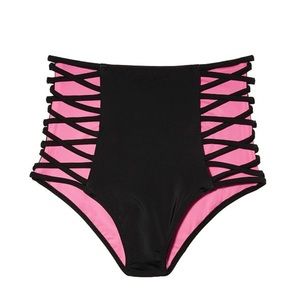 PINK Victoria secret high wasted bikini bottoms